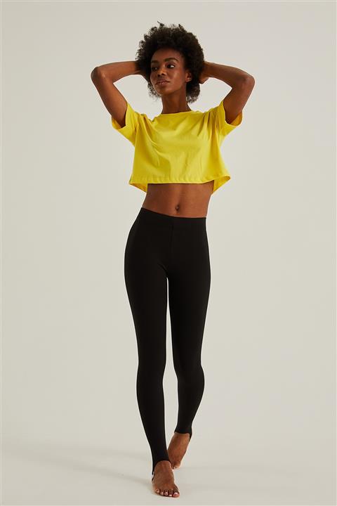 PAULMARK Topuk Bantlı Tayt