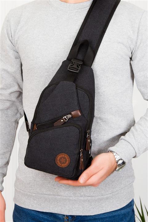 Av A Dos Unisex Kanvas Usb Kulaklık Çıkışlı Çapraz Askılı Bel Omuz Çanta Göğüs Bodybag