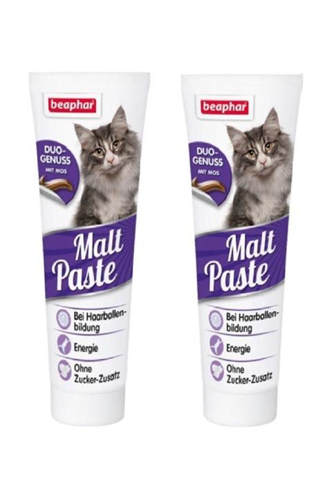 Beaphar Duo Malt Paste Tüy Yumağı Kontrol Kedi Macunu 100 gr * 2 Adet