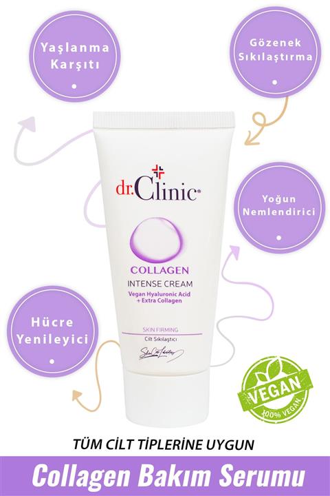 Dr. Clinic Collagen Cilt Sıkılaştırıcı Bakım Kremi 50 ml
