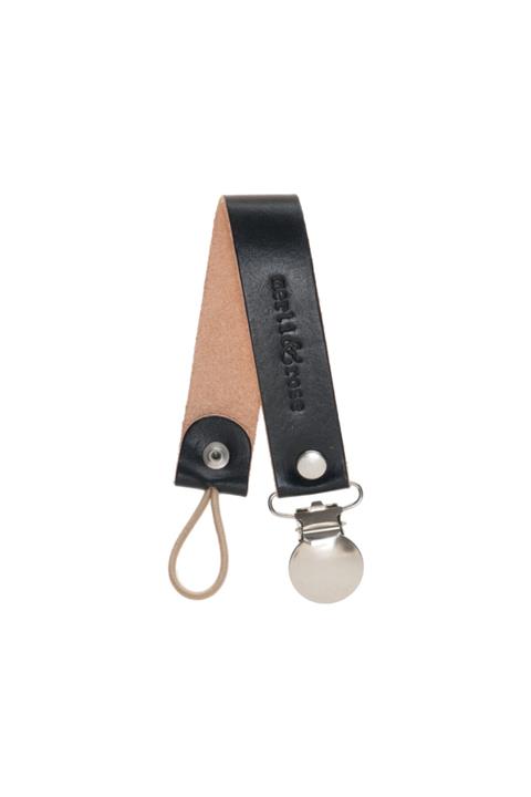 Merli&Rose Vejetal Deri Emzik Askısı - Coal