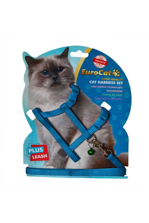 ekolpazar Eurocat Kedi Göğüs Tasması Açık Mavi