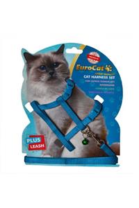 ekolpazar Eurocat Kedi Göğüs Tasması Açık Mavi