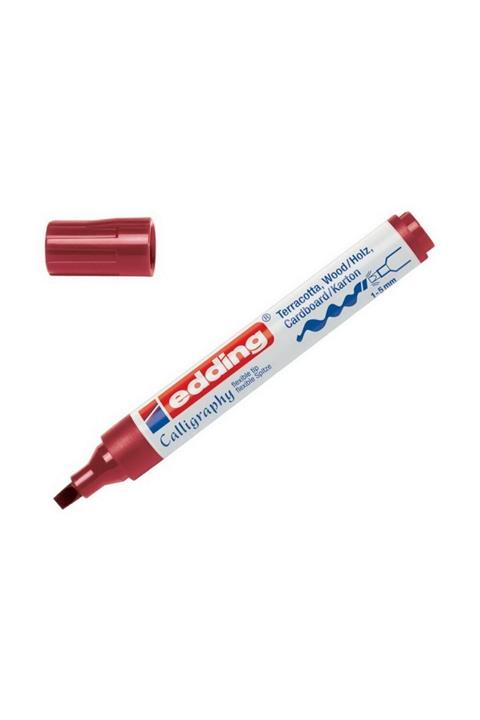 Edding Kırmızı Kaligrafi Kalemi 5mm 1455