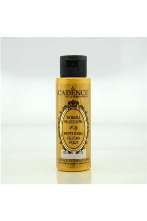 Cadence Su Bazlı Yaldız 70 ml. 109 Simli Altın