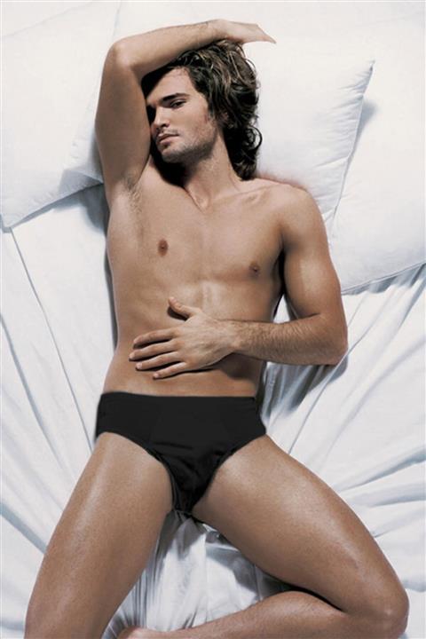 Çift Kaplan Erkek Süprem Siyah Slip 0741 12'li Paket