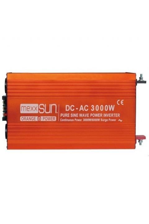 MEXXSUN 300 W Watt 12 V / 220 V Tam Sinüs Inverter Çevirici