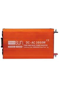 MEXXSUN 300 W Watt 12 V / 220 V Tam Sinüs Inverter Çevirici