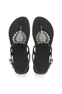 Havaianas Parmakarası Terlik Freedom Metal Pin Siyah