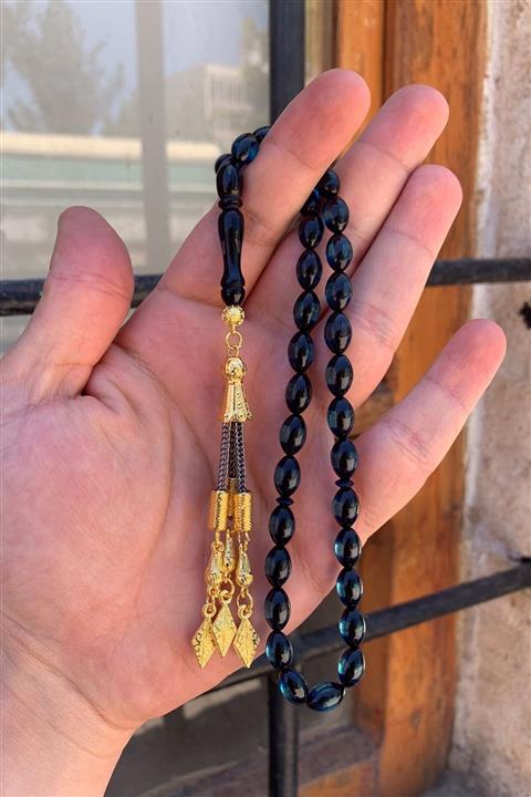 Doğan Silver Sürmeli Toz Pres Tesbih Dgn11108