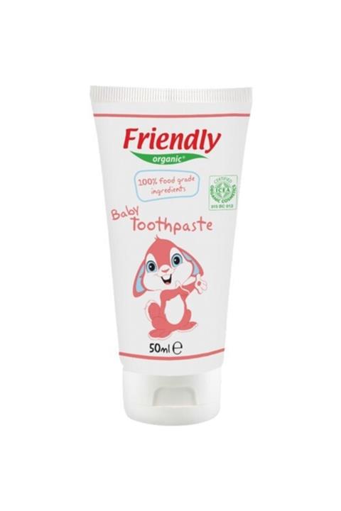 Friendly Organic Bebek Jel Diş Macunu Ahududu Aromalı 50 Ml