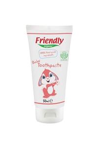 Friendly Organic Bebek Jel Diş Macunu Ahududu Aromalı 50 Ml