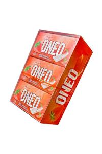 Oneo Çilek Aromalı Sakız 27 Adet X 14 G