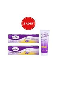 Vivet Vivet Tüy Dökücü Krem 100 ml Depilatory Cream Unısex E Vitaminli 2 Adet