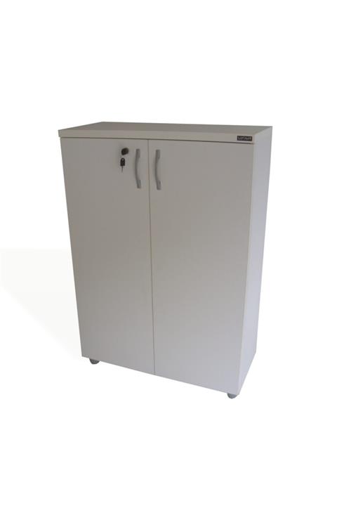 VENA Tam Kapak Ofis Dosya Dolap 80x35x115cm Beyaz