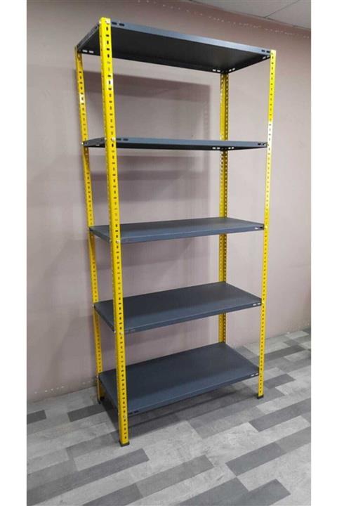 SEÇKİN RAF Çelik Raf 31*93*200 Cm 5 Katlı Renkli