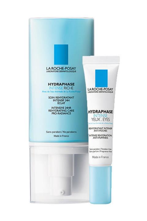 La Roche Posay Hydraphase Intense Kuru Cilt Bakım Seti | Yüz Ve Göz Kremi Orijinal Boy Set