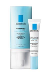 La Roche Posay Hydraphase Intense Kuru Cilt Bakım Seti | Yüz Ve Göz Kremi Orijinal Boy Set