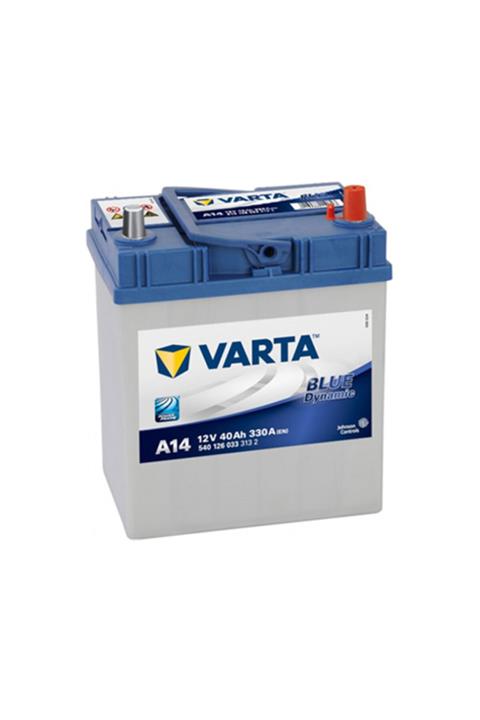 Varta 12v 40ah Amper 330a Akü Blue Dynamic A14