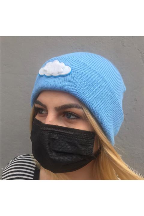 Köstebek Cute 3d Cloud Mavi Bere