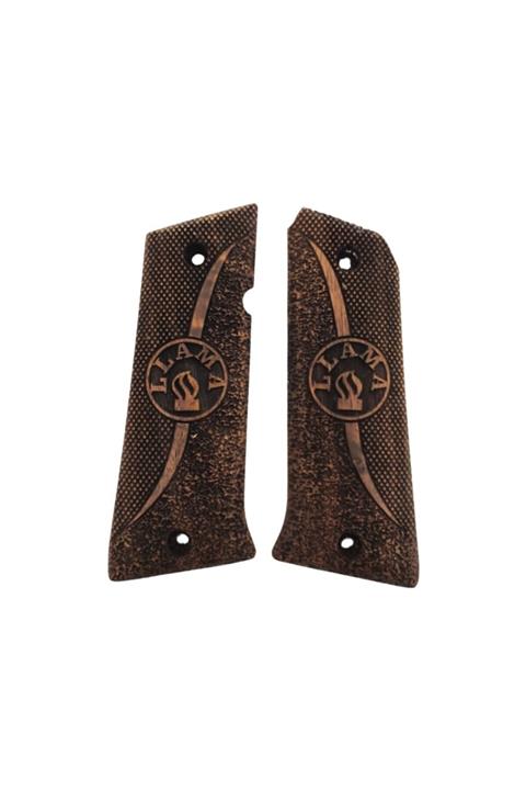 Arslantaş Llama 1911 45 Acp / 9mm. Uyumlu Özel Model Ceviz Lazer Kesim Ahşap 2021-39