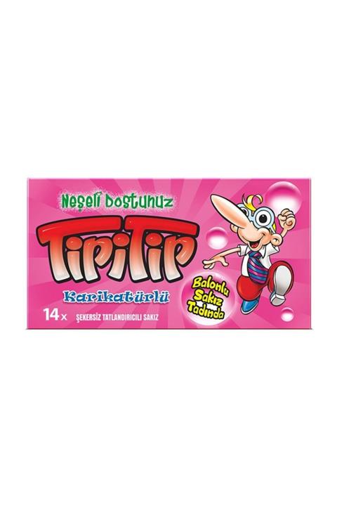 KENT Tipitip Sakız Karışık Ve Mentol Meyve Aromalı 27 Gr X 12 Li