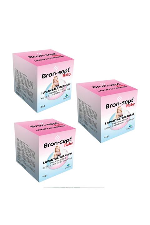 MRB Bron-sept Baby Lavantalı Merhem X3 Adet