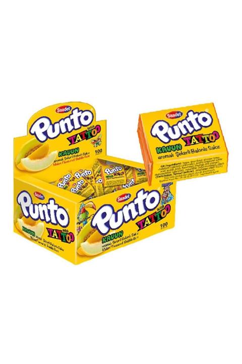 SAADET Punto Sakız Kavun 100 Adet