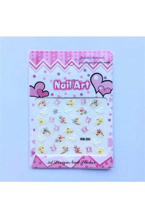 mimundo.co Nail Art Tırnak Sticker Set