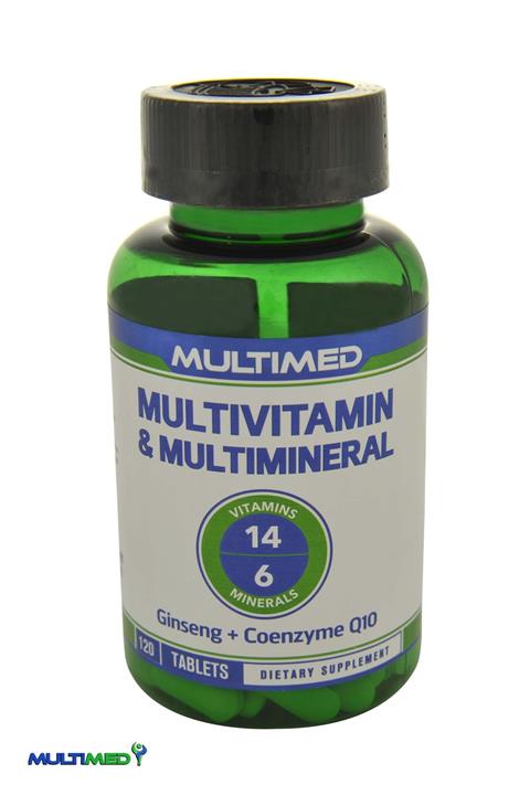Multimed Multivitamin+gınseng+q10 120 Tablet