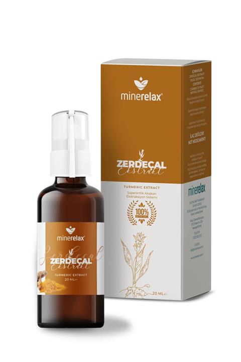 Minerelax Zerdeçal Esktraktı 20 ml