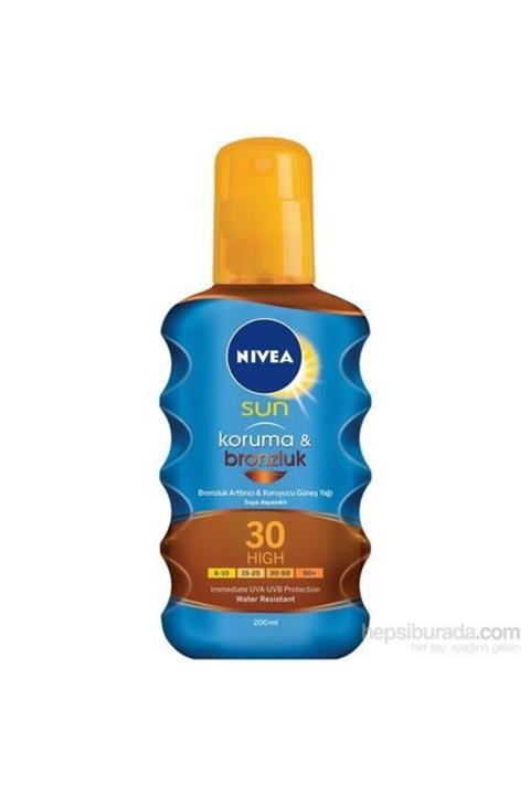 Nivea Sun Koruma&bronzluk Arttırıcı Güneş Yağı Spf 30 200ml