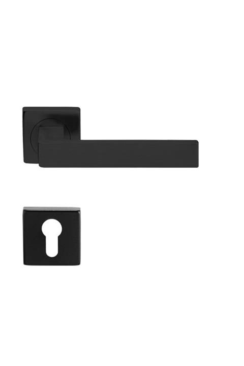 Hafele Profit Barelli Kapı Kolu Seti, Mat Siyah Renk