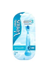 Gillette Venus Smooth 1 Gövde + 2 Başlık