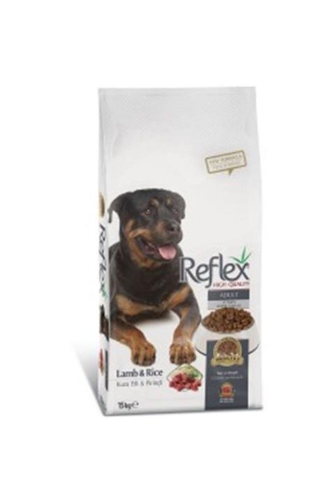 Reflex Kuzulu Pirinçli Yetişkin Köpek Maması 15 Kg