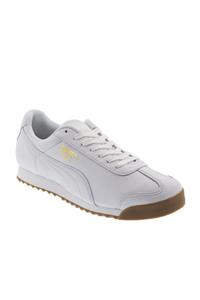 Puma ROMA CLASSIC GUM Beyaz BEYAZ Unisex Deri Sneaker 100323991