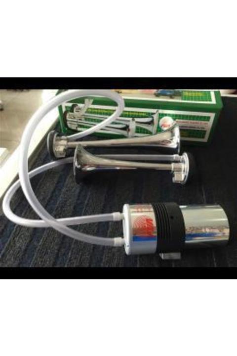 Autokit Fisa Havalı Paslanma 2 Borulu Fala Fala Korna 12 Volt