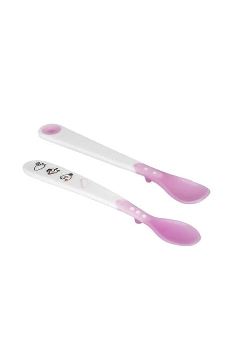 Bebedor Isıya Duyarlı Mama Kaşığı 555 Pembe