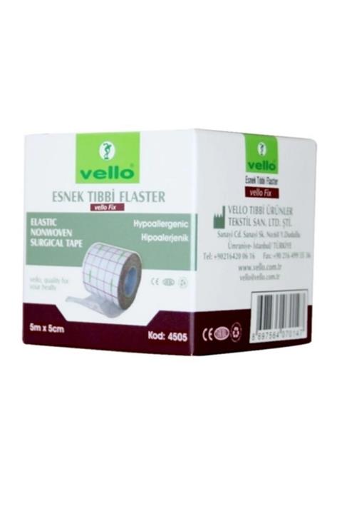 VELLO Esnek Tıbbi Flaster 5x5 Cm