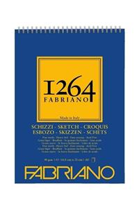 Fabriano F-1264 Eskiz Defteri 90 gr A5 Ebad 60 Yaprak