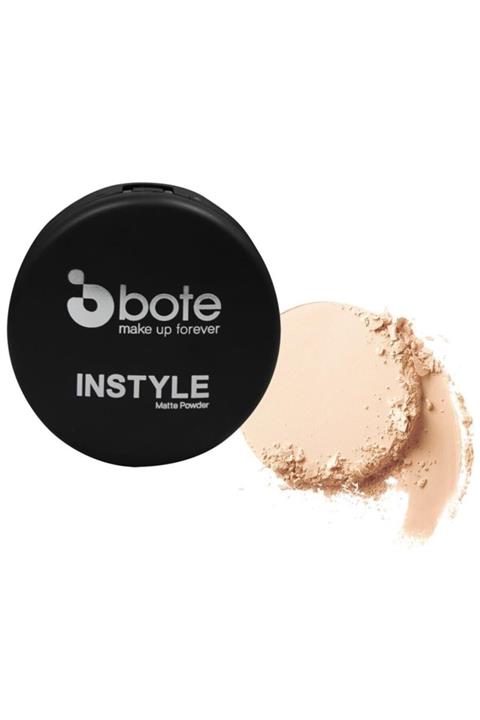 Bote Makeup Instyle Matte Powder Pudra 01
