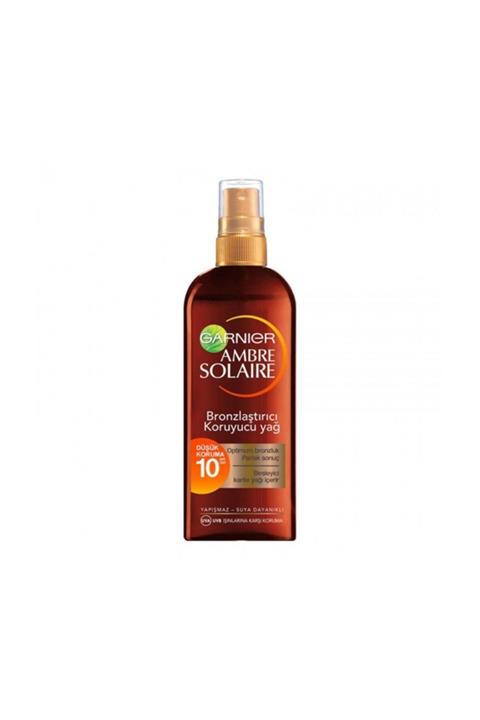 Garnier Ambre Solaire Bronzlaştırıcı Koruyucu Yağ Spf 10 -150 Ml