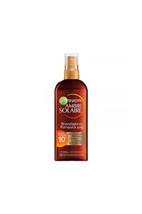 Garnier Ambre Solaire Bronzlaştırıcı Koruyucu Yağ Spf 10 -150 Ml