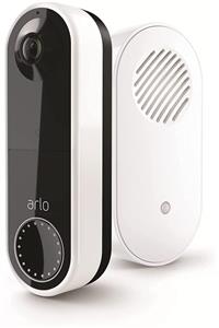Arlo Wireless Wifi & Sound Chime 2 Bağlantılı Kapı Zil  1080p Hd Kamera Iki Yönlü Ses