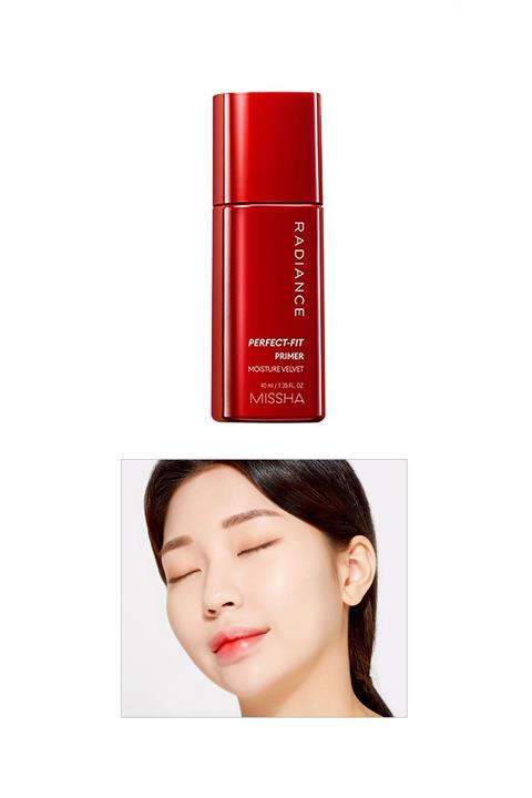 Missha Yağlı Görünümü Kontrol Altına Alan Kadife Makyaj Bazı 40mlRadiance Perfect FitPrimer Moisture Velvet