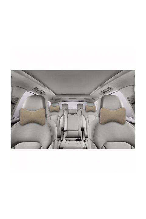 GBARAN Silikon Bej Ortopedik Boyun Yastığı