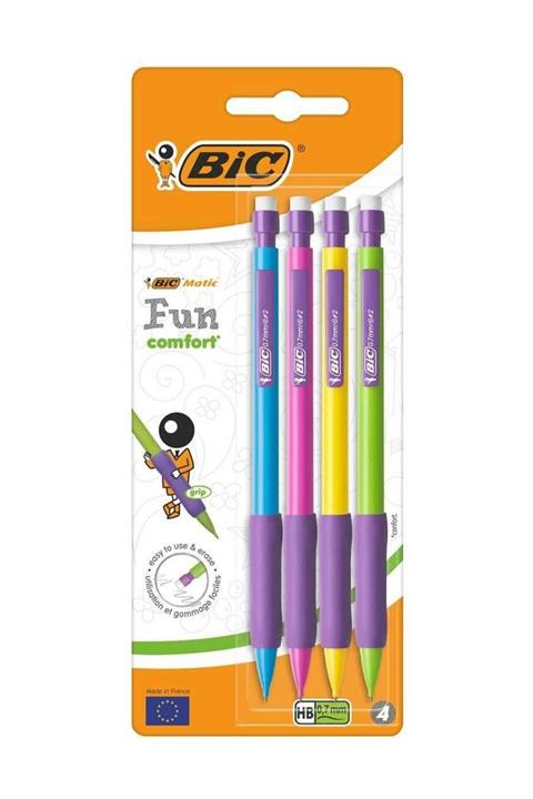 Bic Bıc Matic Fun Comfort 4'lü 0.7 Versatil Uçlu Kalem