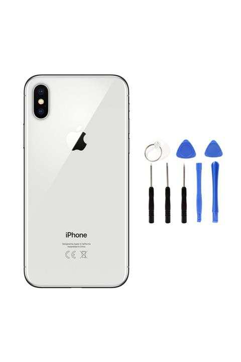 instatech Apple Iphone Xs Boş Kasa + Montaj Seti Hediye - Silver