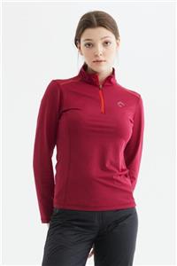 Panthzer Ebinur Kadın Sweatshirt Bordo