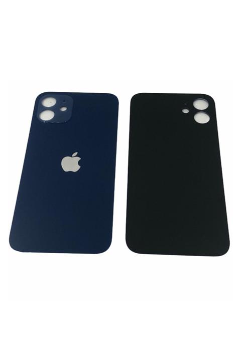 Apple Elite Energy Iphone 12 Arka Pil Kapağı Bighole Mavi